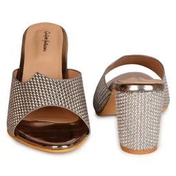 Stepee Grey Fancy Slippers 6 Pair set - Grey