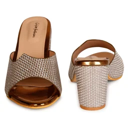 Stepee Copper Fancy Slippers 6 Pair set - Copper