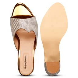 Stepee Copper Fancy Slippers 6 Pair set - Copper