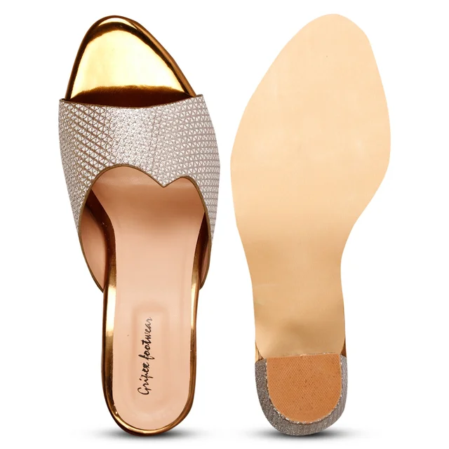 Stepee Copper Fancy Slippers 6 Pair set - Copper