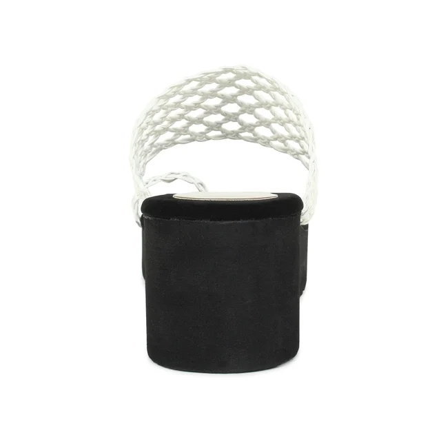 Stepee White Bunai Rubber Gola Slipper- 6 Pair Set - White