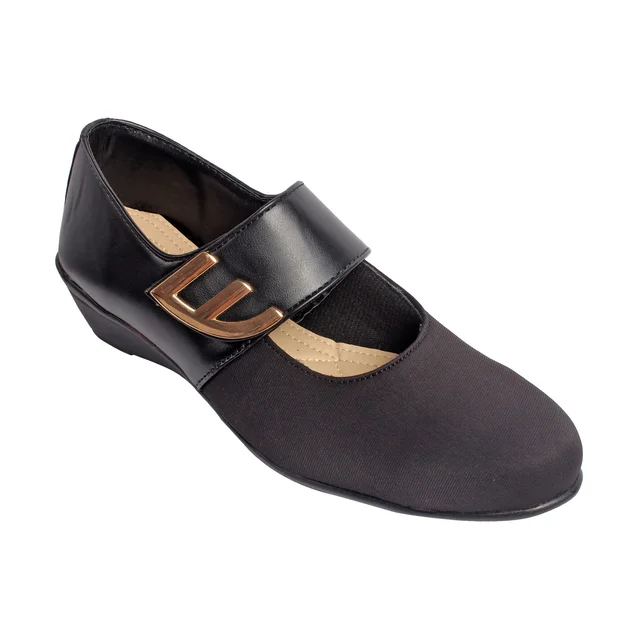 Stepee Black Fomal belly with memory insole 6 Pairset - Black