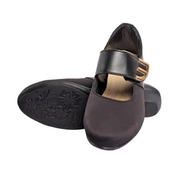 Stepee Black Fomal belly with memory insole 6 Pairset - Black