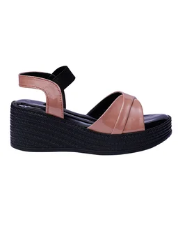 Stepee Peach Platform Heel sandal 6 Pair set - Peach