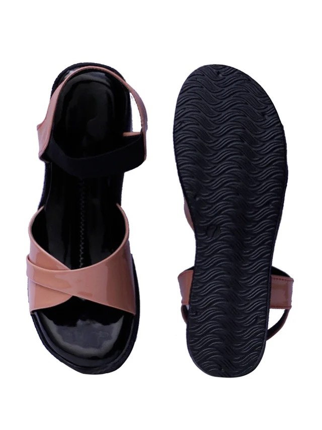 Stepee Peach Platform Heel sandal 6 Pair set - Peach