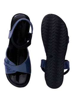 Stepee Navy Grey Platform Heel sandal 6 Pair set - Navy grey