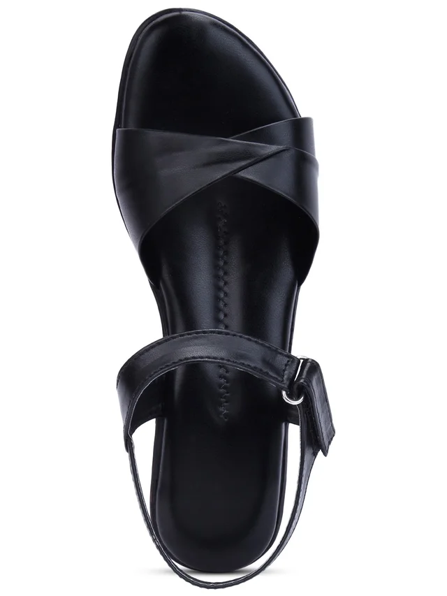 Stepee Sandal -6 Pair Set - Black