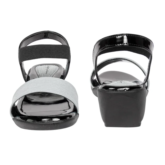Stepee Flat Sandal 6 Pair Set - Grey