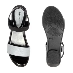 Stepee Flat Sandal 6 Pair Set - Grey