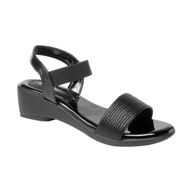 Stepee Sandals 6 Pair Set - Black