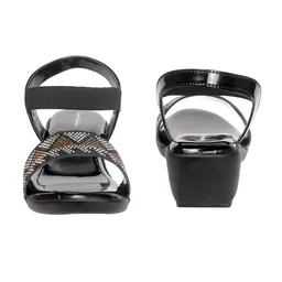 Stepee Flat sandal 6 pair set - Black