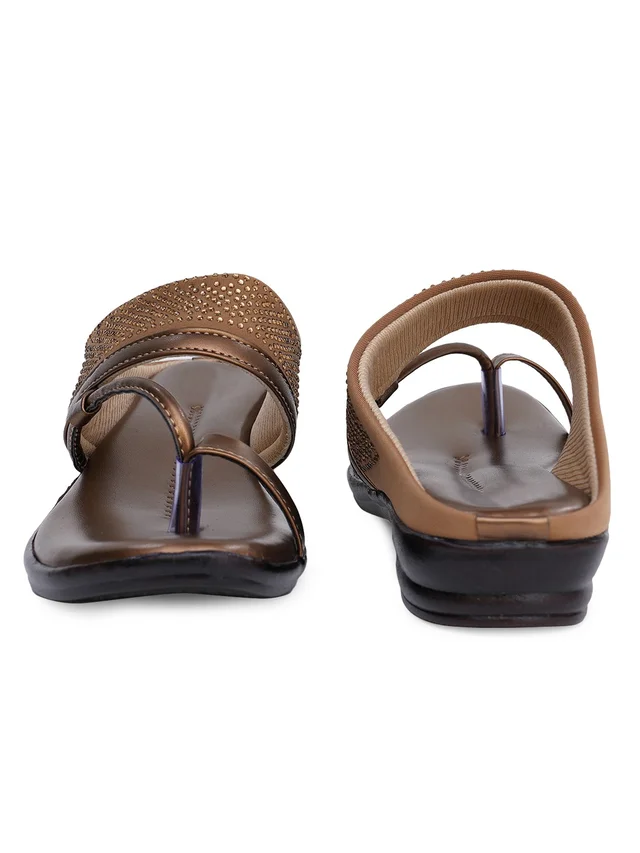 Stepee Comfort slipper -6 Pair Set - Copper
