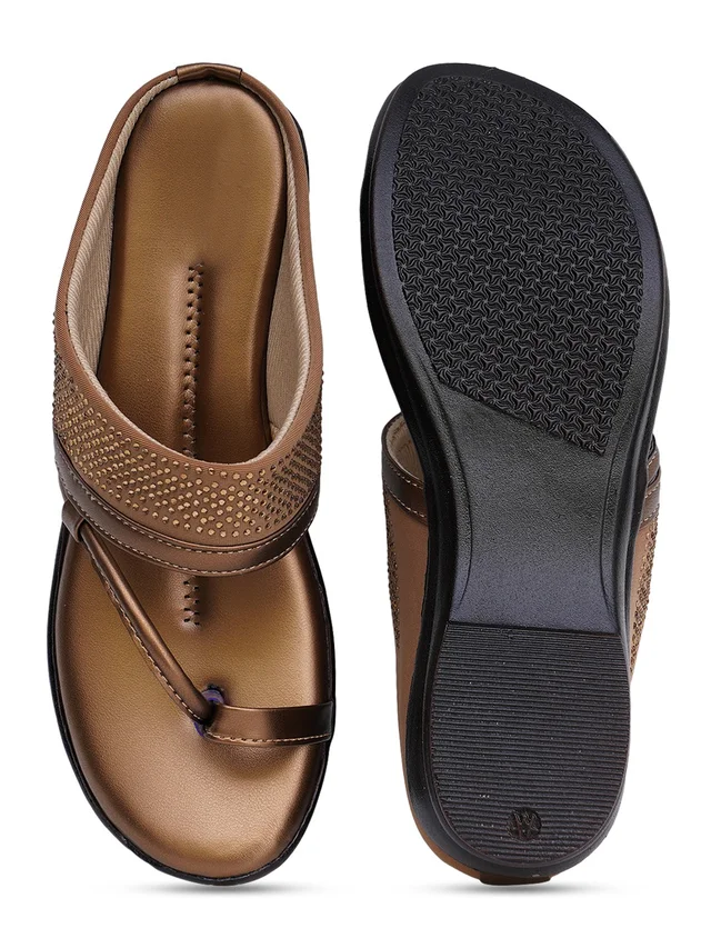 Stepee Comfort slipper -6 Pair Set - Copper