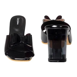 Stepee Heel slipper -6pair set - Black