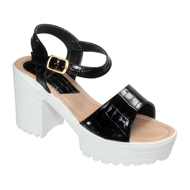 Stepee Heel Sandal 6 Pair Set - Cod Gray