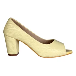 Stepee Heel Belly-6 Pair Set - Lemon