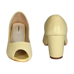 Stepee Heel Belly-6 Pair Set - Lemon