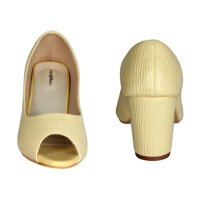 Stepee Heel Belly-6 Pair Set - Lemon