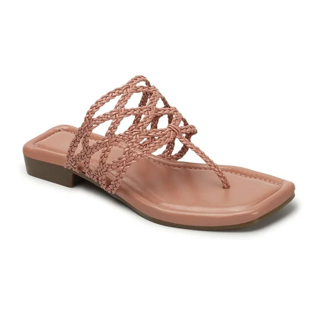 Hand bunai slippers for women - Pink