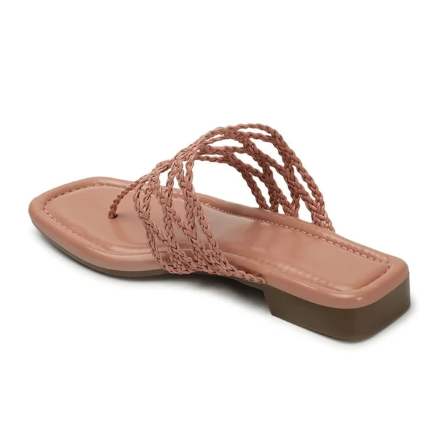 Hand bunai slippers for women - Pink