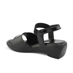 Extra comfort sandals for daily wear for women - Black