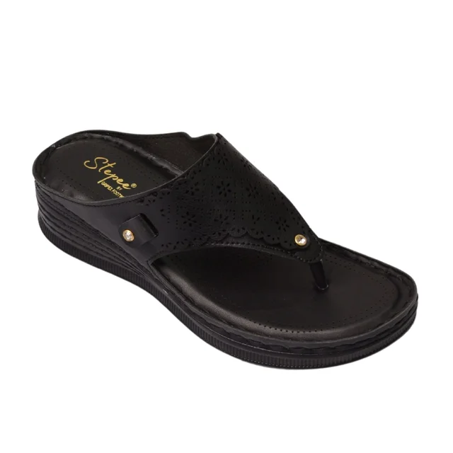 STEPEE Doctor padding slippers - Black