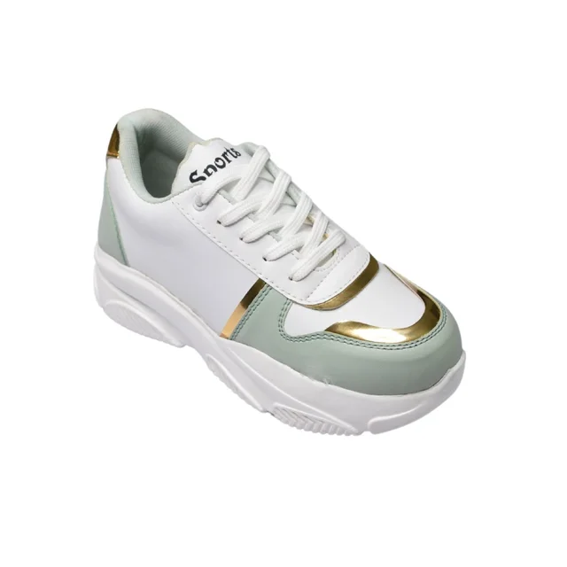 Stepee Women and Girls Sports Walking Shoes - Green