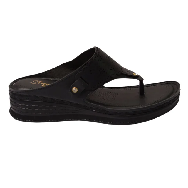 STEPEE Doctor padding slippers - Black