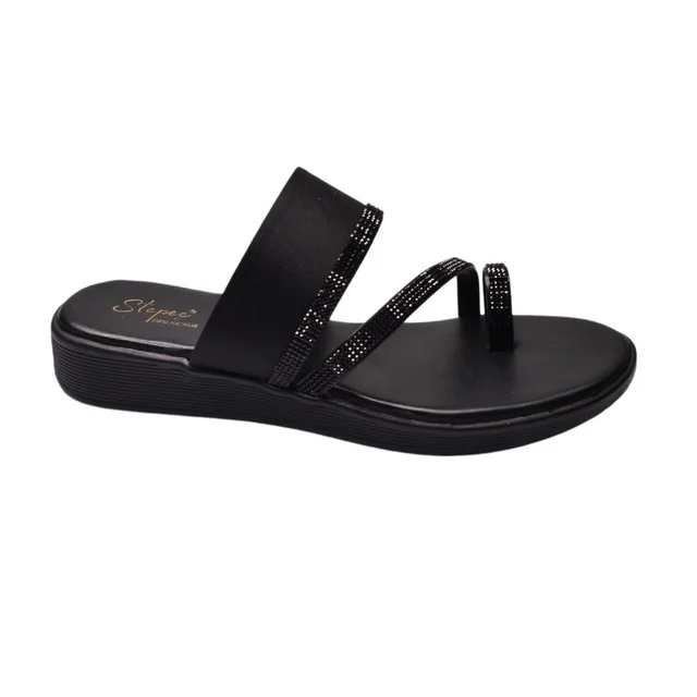Stepee Slipper for women - Black
