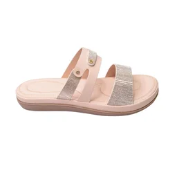 Stepee Flat Arba Sandal With Extra Padding - Cream