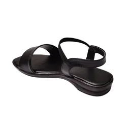 STEPEE Flat formal sandals for women with soft and casual look - Black