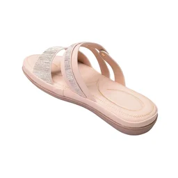 Stepee Flat Arba Sandal With Extra Padding - Cream