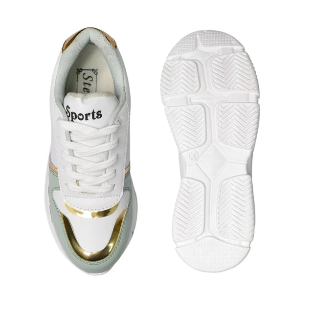 Stepee Women and Girls Sports Walking Shoes - Green