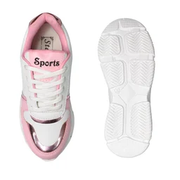 Stepee Women and Girls Sports Walking Shoes - Pink
