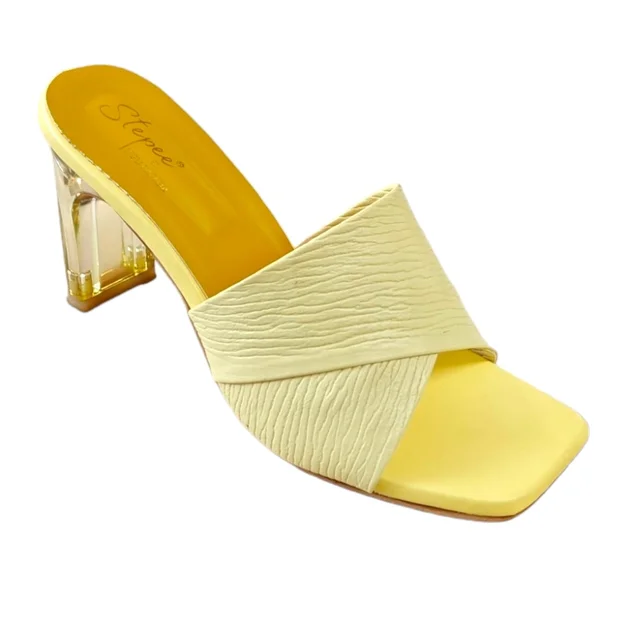 STEPEE Glass Heel - Yellow