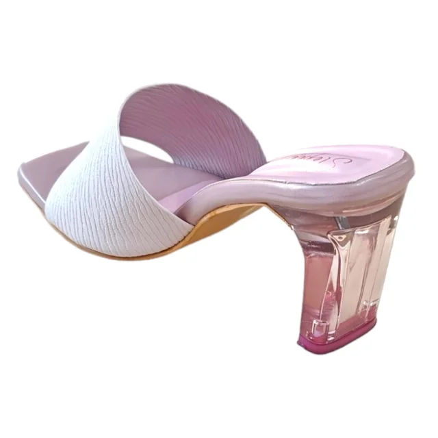 STEPEE Glass Heel - Purple