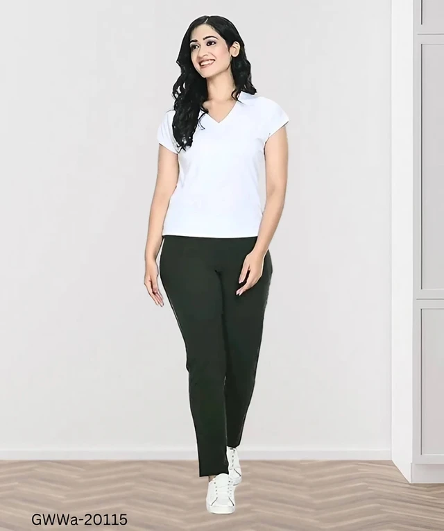 GWWa-20115 Women's Cotton Stretchable Slim Fit Jeggings - 30