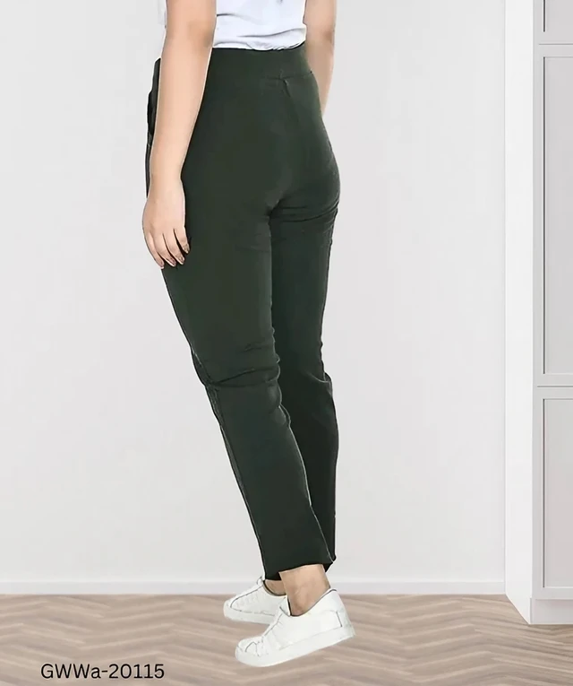 GWWa-20115 Women's Cotton Stretchable Slim Fit Jeggings - 38