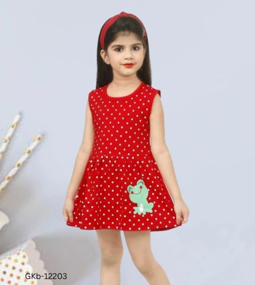 GKb-12203 Girls Frock & Dress - 5-6 Years