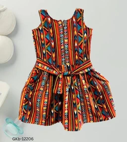 GKb-12206 Party Wear Frocks & Dresses - 7-8 Years