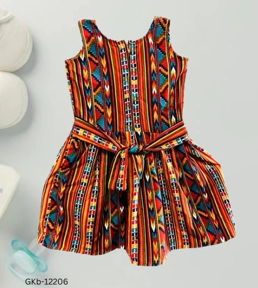 GKb-12206 Party Wear Frocks & Dresses - 7-8 Years