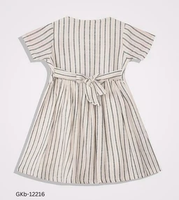 GKb-12216 Cotton Dress For Baby Girls - 18-24 Months