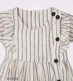 GKb-12216 Cotton Dress For Baby Girls - 18-24 Months