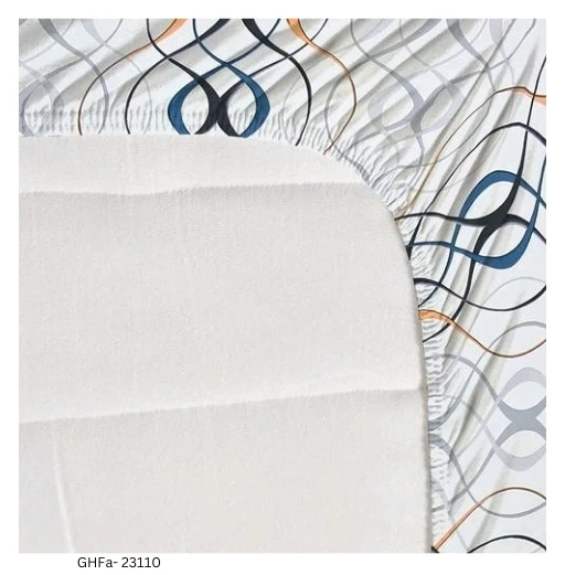 GHFa-23110 Elastic Fitted Bedsheets with Pillow Covers - King