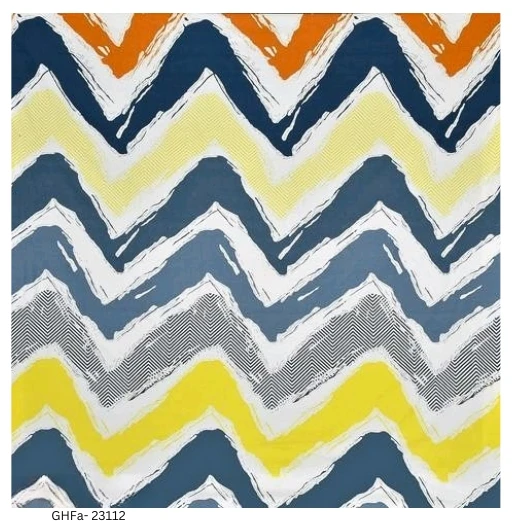 GHFa-23112 Pure Cotton Designer Bedsheet ( Multi Color) - Free Size