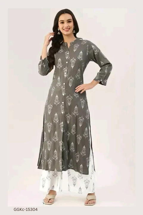 GGKc-15304 Women Plus Size Kurta Bottom Wear - XL