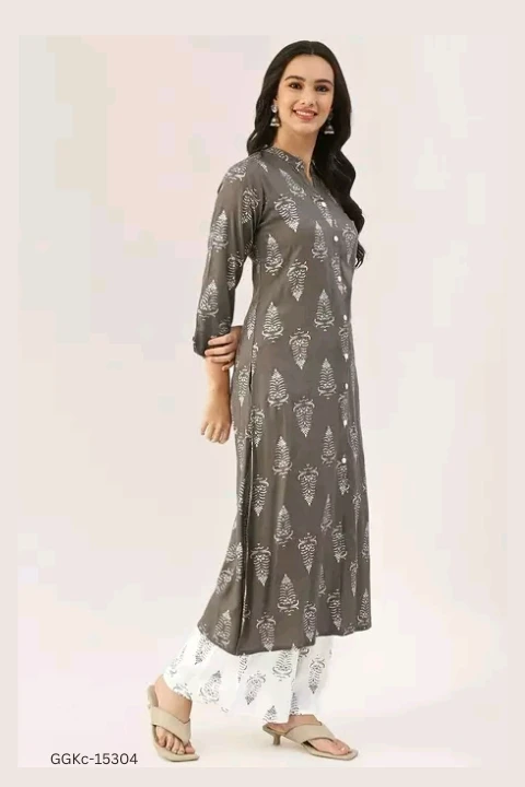 GGKc-15304 Women Plus Size Kurta Bottom Wear - XL