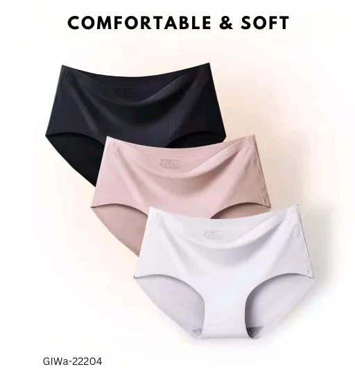 Women Panties Silk Mid Waist Pack Of 3 ( Assorted )
