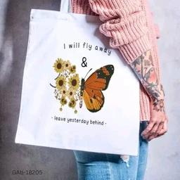 GAb-18205 Stylish Tote Bag For Casual, College Girls and Boys