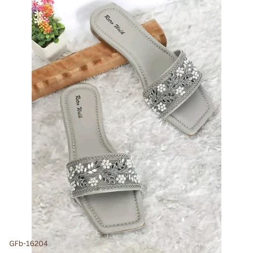 GFb-16204 Women Fashionable Embroided Flats - 5